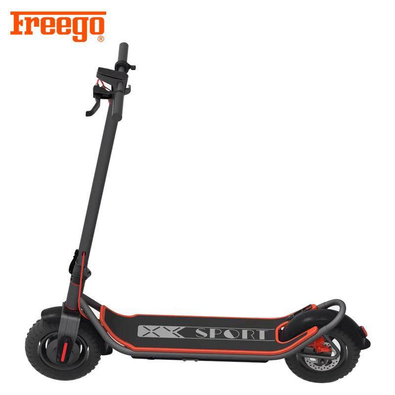 10寸电动滑板车freego电动自行车成人可折叠低价