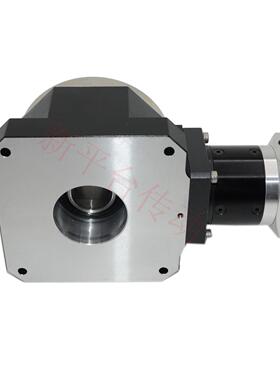 h机aoxpt雕刻机中空轴旋转台RVY平RR120-12W小型90度旋转构