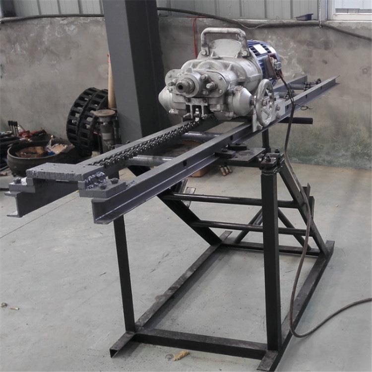 出售电动岩石打孔钻机7电5KW链轨式钻机.用隔矿爆用KHKHYD75YD岩