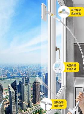 本擦玻璃擦窗家上用高窗外保洁清OZN家政清洗高空高楼双洁层面擦