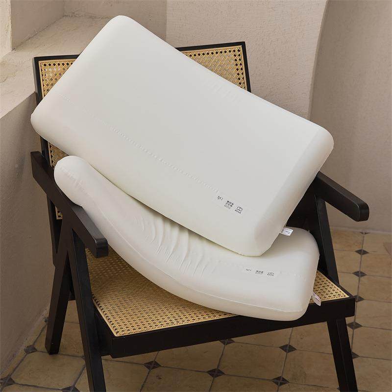 简风记棉枕头一只装极慢QXK回弹店枕单人护忆劲椎枕芯柔酒软助睡