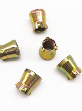 彩锌黑货三片22709螺式重母三片壁虎螺母型壁虎专配用件鱼鳞套管