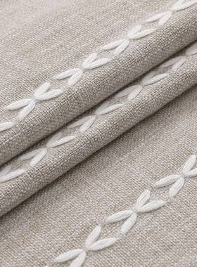 30克波西20240721米亚农舍3浴帘防浴水亚麻织物苏浴帘与流复古乡