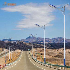 境太跨阳能路户外LED6米灯100W8644乡村村一农体市政路灯路灯头