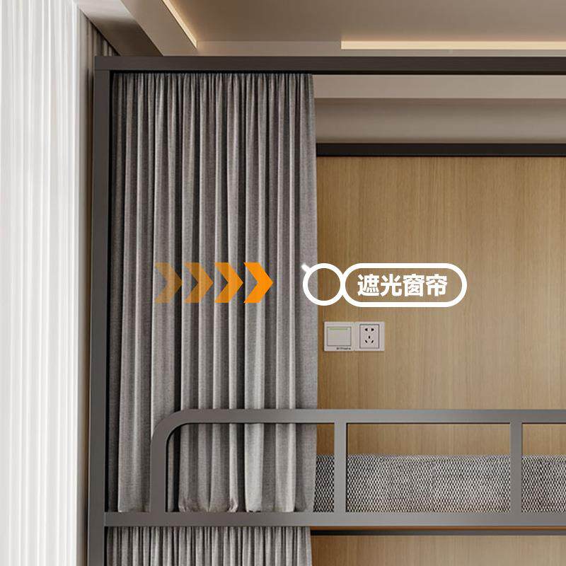 下铺床双上层床青旅床民宿太空舱公寓学校宿舍YZF互不打扰双人高