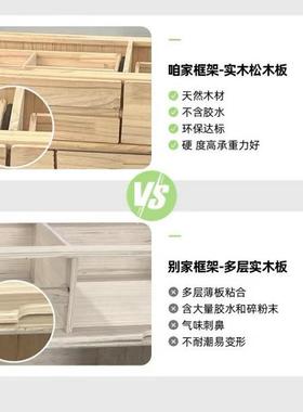 板现代简约化实木28101梳台斗柜一体卧室黑色妆妆桌奶油风岩网红