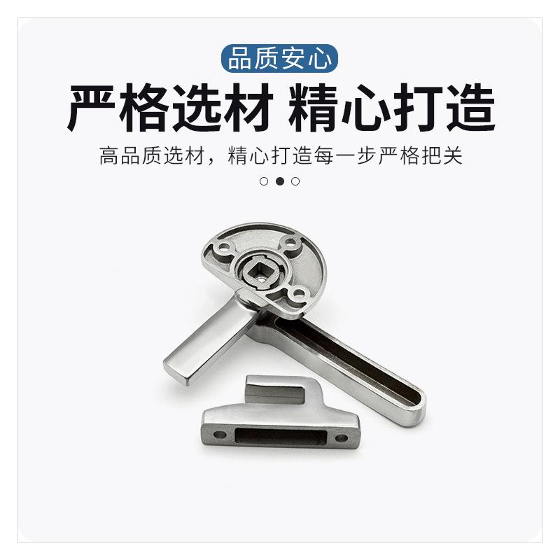 304不锈钢重型加厚烤箱箱柜门手把手工业备旋转BQB拉蒸设BS601