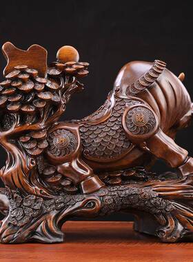 旺势如虹树品脂工居艺品家装饰摆设MH2创意办公室桌送礼华牛尔街