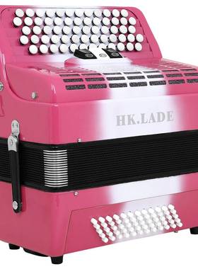 2键60贝巴斯键音钮式喷6漆变专业巴XXR扬手风琴手感舒适专业杨手