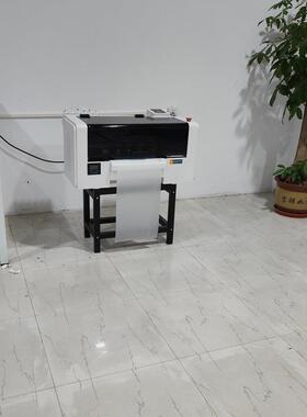 A3白墨柯式烫画双头打机服装机T印恤DALO数码无白边印花热转印衣