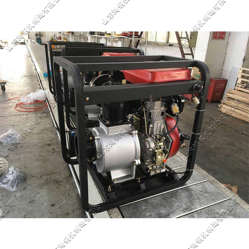 汽油机水泵汽油抽水机 铝合金自吸泵体抽水泵 单缸汽油发动机设备
