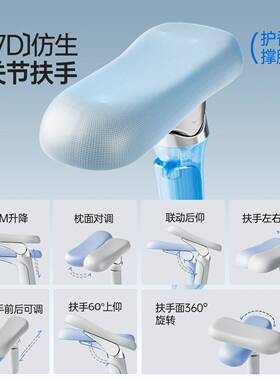 有谱蝴蝶7办D人体工学椅公座椅电脑椅久坐电竞椅94113转子椅