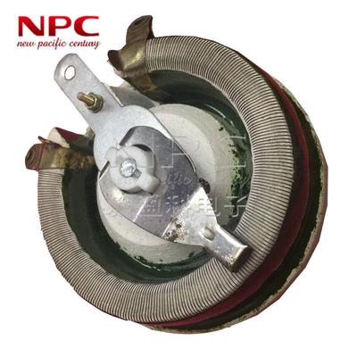 5000W瓷盘电阻BC1-500滑W40线RJ5%大功率可82480调动圆盘绕变阻器