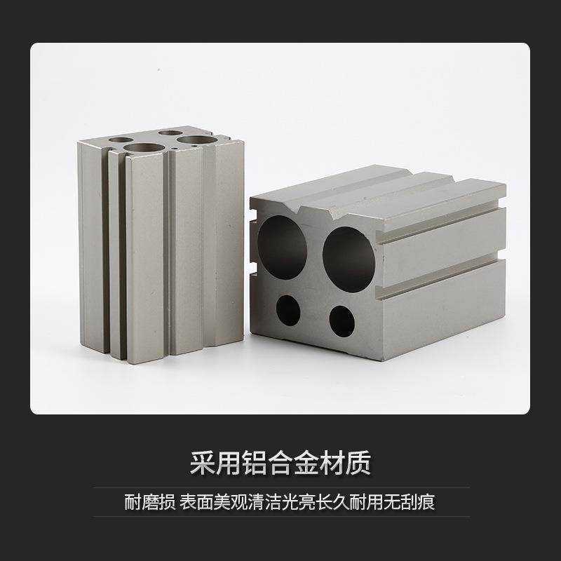 M气H2*10/L16/20/3铝2/FPT40系列气动手指缸配件合金气缸筒