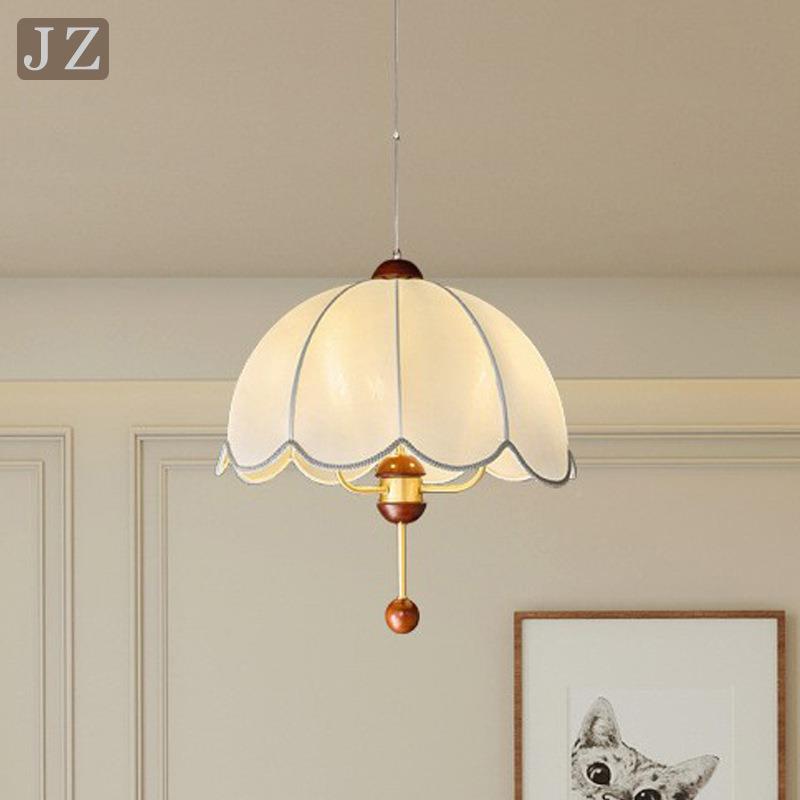 法式中古风布餐艺卧室灯美i式复古厅吊灯vntage133馨南洋温主卧灯