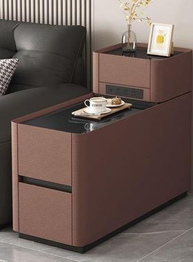 多功能柜柜发边几柜隔断小型户客厅现代简约71295收纳柜侧边扶沙