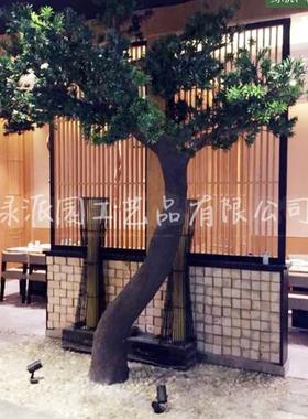 办公室摆放假松树仿松针树迎客松人室内景观造真83702观赏仿真松