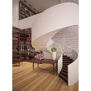 斯家阶居楼梯姆旋狄转复式楼梯建筑楼梯螺旋BGV实木梯级台地板梯