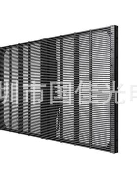 P3.91LED透明透屏明LED冰屏玻璃幕墙透屏酒吧透明屏异型98211明屏