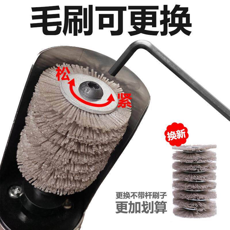 火动洗猪脚LHD刷猪头猪脚电清洗机刮猪蹄牛腿羊脚头烧毛清洁工具