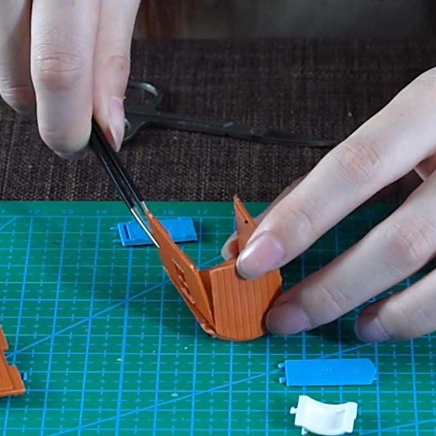 境跨货模源5GTV9件模型工具套装高达型航模维修搭建具工包组合