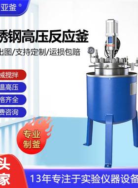 合实验室升降高温氢高压反应釜大型加不62933锈钢反应F釜CF磁力耦
