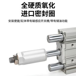 1200 XC8 30X40X50 气可调轴三杆三导杆气缸MG动PM1PJA2