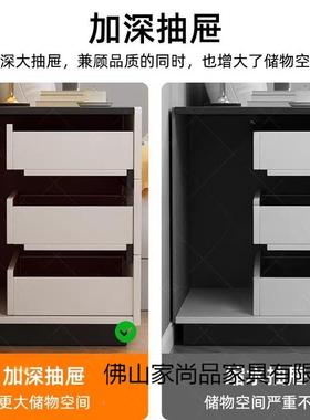 床头柜家用卧室26073简约现代小网红床边小柜屉子子抽式收纳柜置