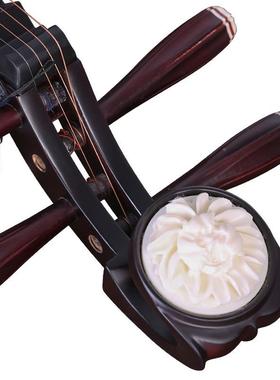 儿童琵琶8北9学089011硬木花开富贵牡丹头初门京琵琶入民乐器