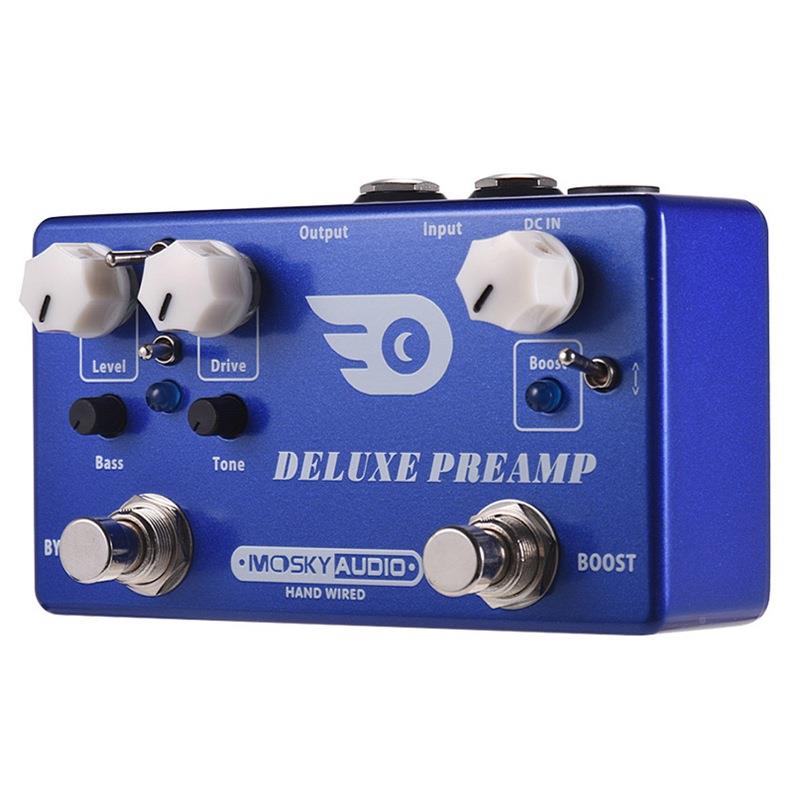 MSoKYOaudi载DELUXEPREAMPDELUXEP手工效果器过推子吉他效果器