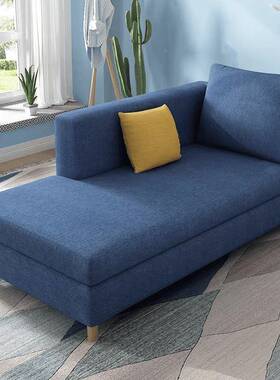 贵妃椅现简约客代厅布艺沙发小户型可椅拆妃洗躺卧室酒店美人9669