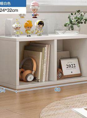 半包围床隔断格子柜卧地室置物八柜床头书架置物架81385落床尾储