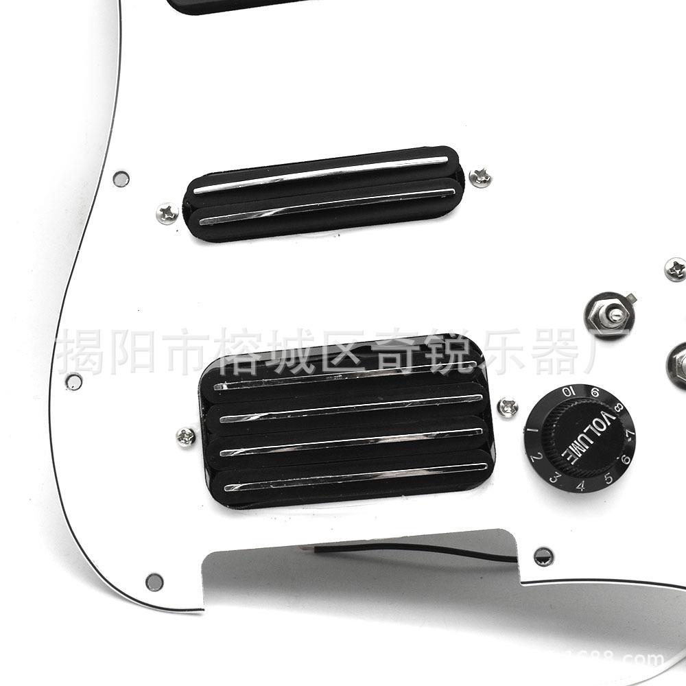 单单双音器总五成双拾轨面板拾音器带切单档FRP控制色音音量拾音