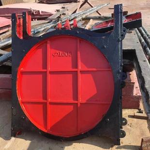 铸铁镶铜圆闸门渠道机闸WLE道一体止式调节动水水库河启闭电机闸