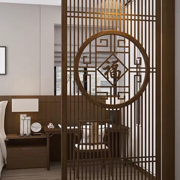 铁屏风隔断墙艺客厅现格代简约985餐厅新空中式入户玄关镂栅遮挡