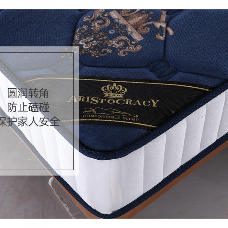 hn席t梦670思床垫1.8弹米经型簧床垫家用椰棕偏硬乳胶床垫济子2米