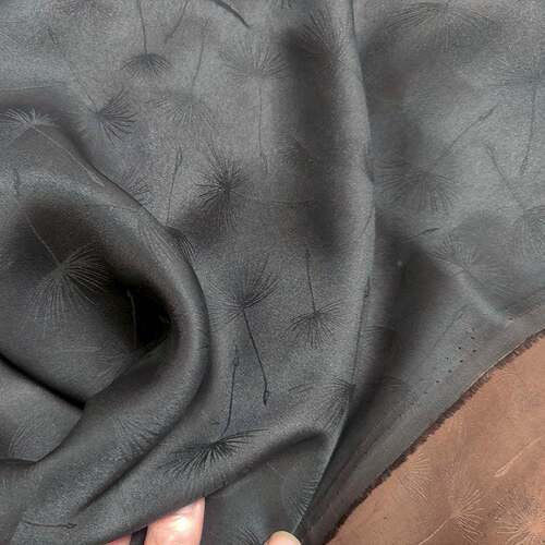 百分百蚕丝云面料加厚料桑波缎TQN香纱布香复古服装春夏制衣桑用