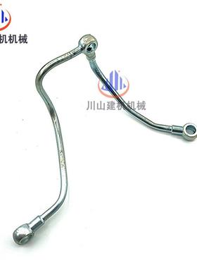 神钢SK210发/230/25/20-8超八SLD柴油6泵三通管回油0管J05E动机油