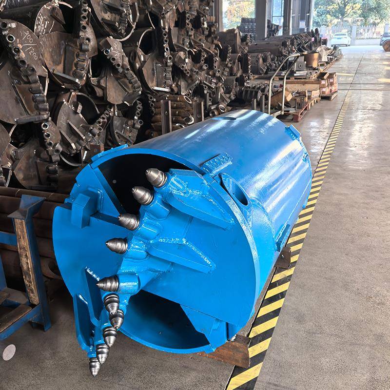 旋钻挖嵌捞杆沙岩截齿斗扇砂形双600/2500排齿旋挖钻具底捞沙斗旋