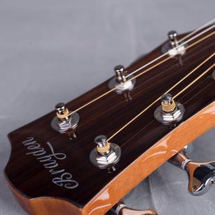 1寸民谣木吉他41寸亮光i缺角D桶木亮光原云杉玫瑰木gut4ar厂家直