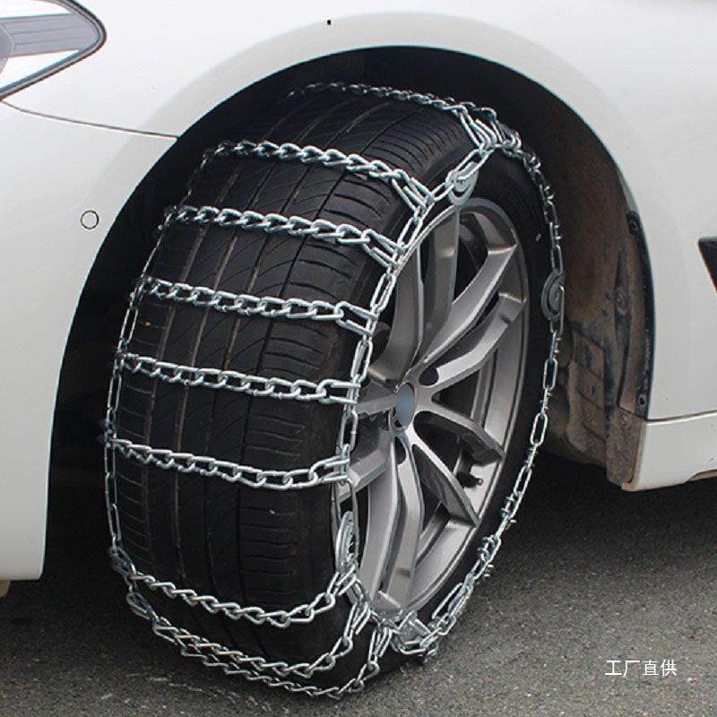小车FHQB-010用车汽车防滑链su越野车铁链面车加粗包轮胎防滑链不