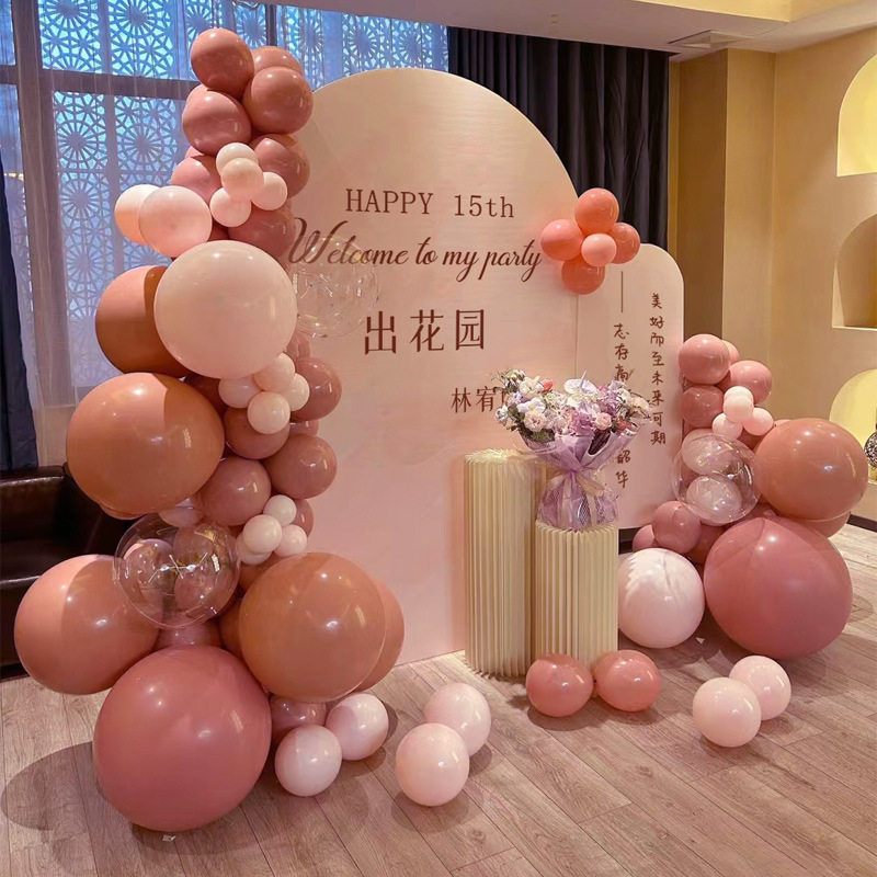 潮汕出花园布置背景板板15岁成人礼仪式装饰出花园用品拍照道具