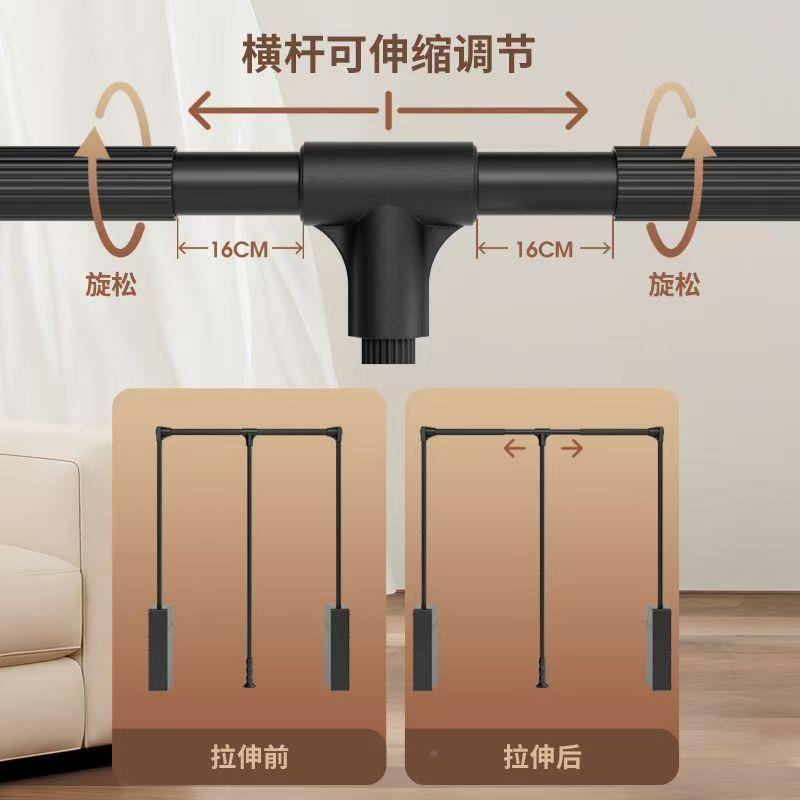 下拉式衣柜伸缩衣架挂双缓冲升柜G08降挂衣通器衣拉杆内升降衣杆