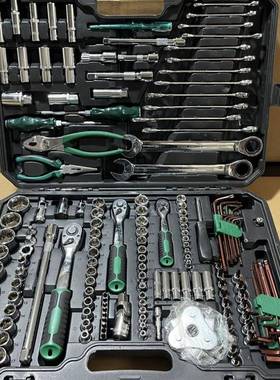 geu1修5MDB筒0件套汽修工具套装修汽车维维修组套扳手组合车汽修