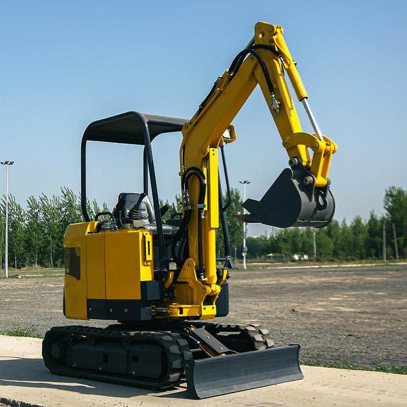 掘农用挖掘机1吨破型土挖迷你小HIA机家用履带挖挖沟机