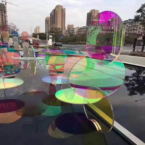 双超浴白夹工胶层947彩色炫彩渐变淋房酒店程景区隔断艺术钢化玻