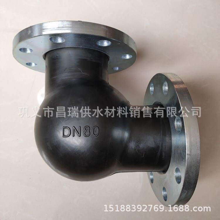 909179度橡胶弯头软接头法兰式软可接曲挠橡胶性弯头直角连挠膨胀