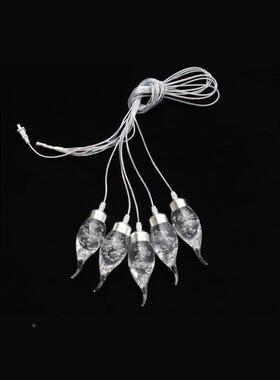 水晶吊灯婚庆道具饰BBD焰灯冰凌吊灯婚礼舞烈台吊顶装灯火焰吊灯