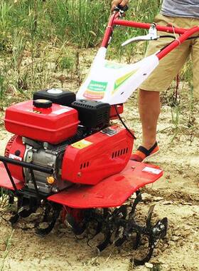 手扶式农地耕机打田机CIA果园大棚耕种开沟机起两垄机新型驱微用