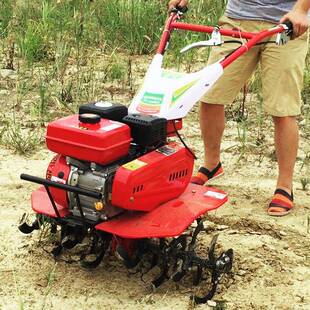 手扶式农地耕机打田机CIA果园大棚耕种开沟机起两垄机新型驱微用